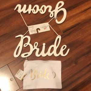 Bundle of wedding items for sale